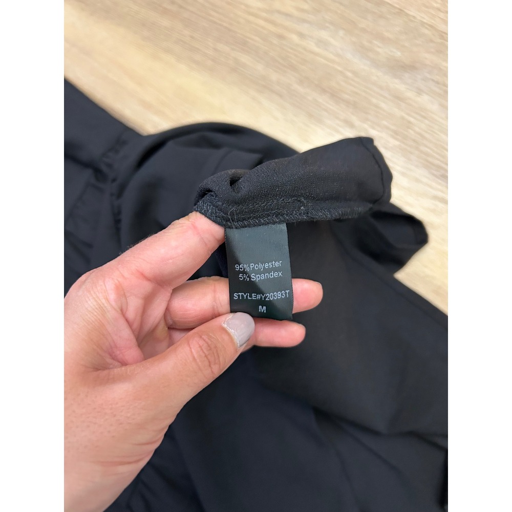 Tuckernuck Pomander Place Tiered Mini little black kenzo Dress Smocked Cuff M - Picture 5 of 7